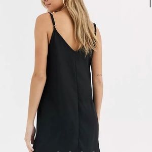 Short ASOS black mini dress